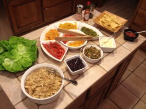 Chicken wraps